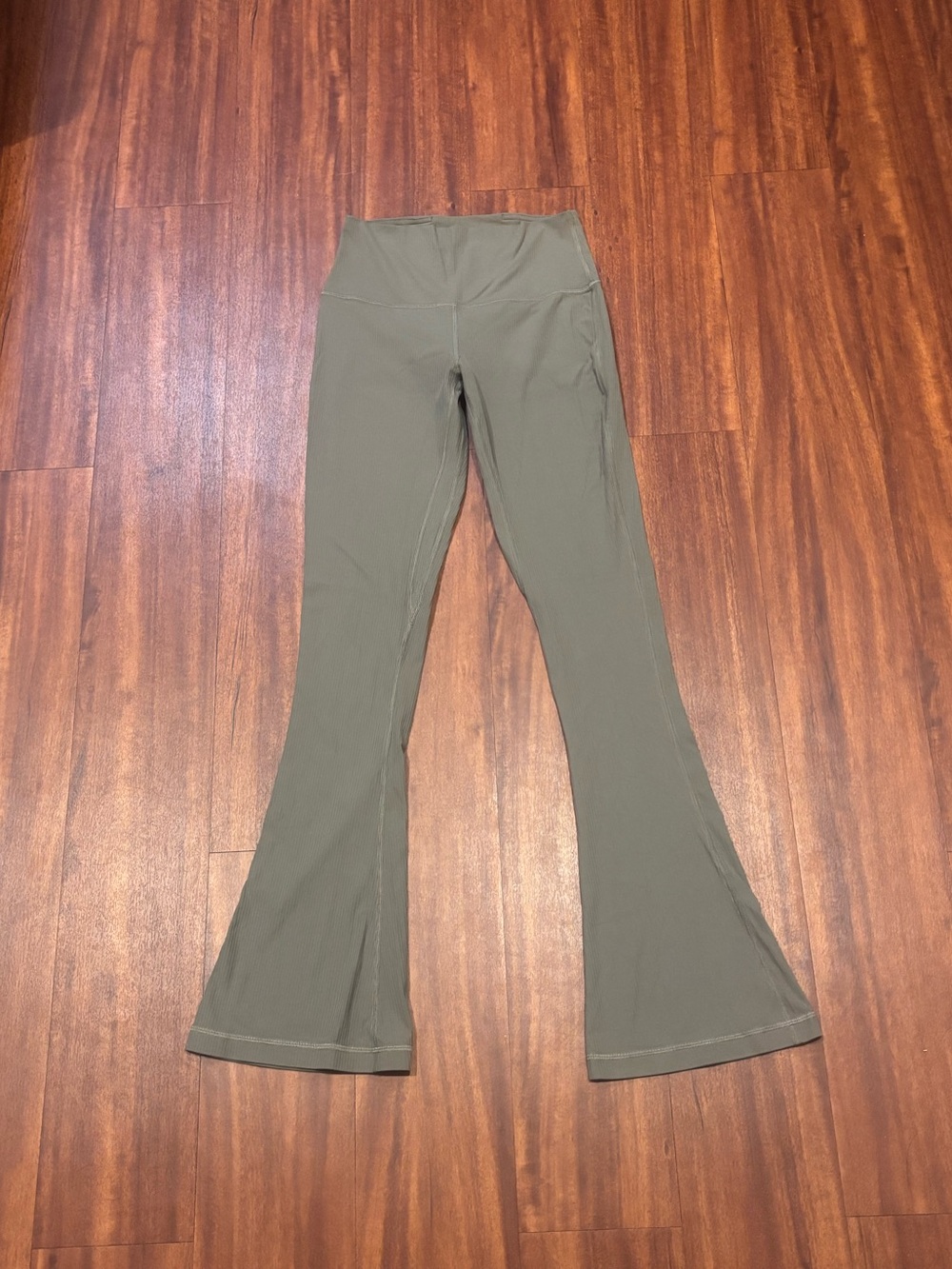 Lululemon Align High Rise Ribbed Mini Flared Leggings